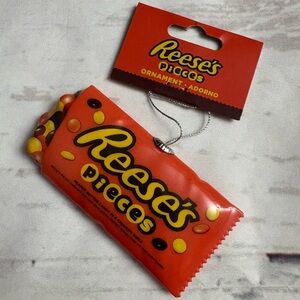 Reeses' Pieces Decoupage Holiday Ornament